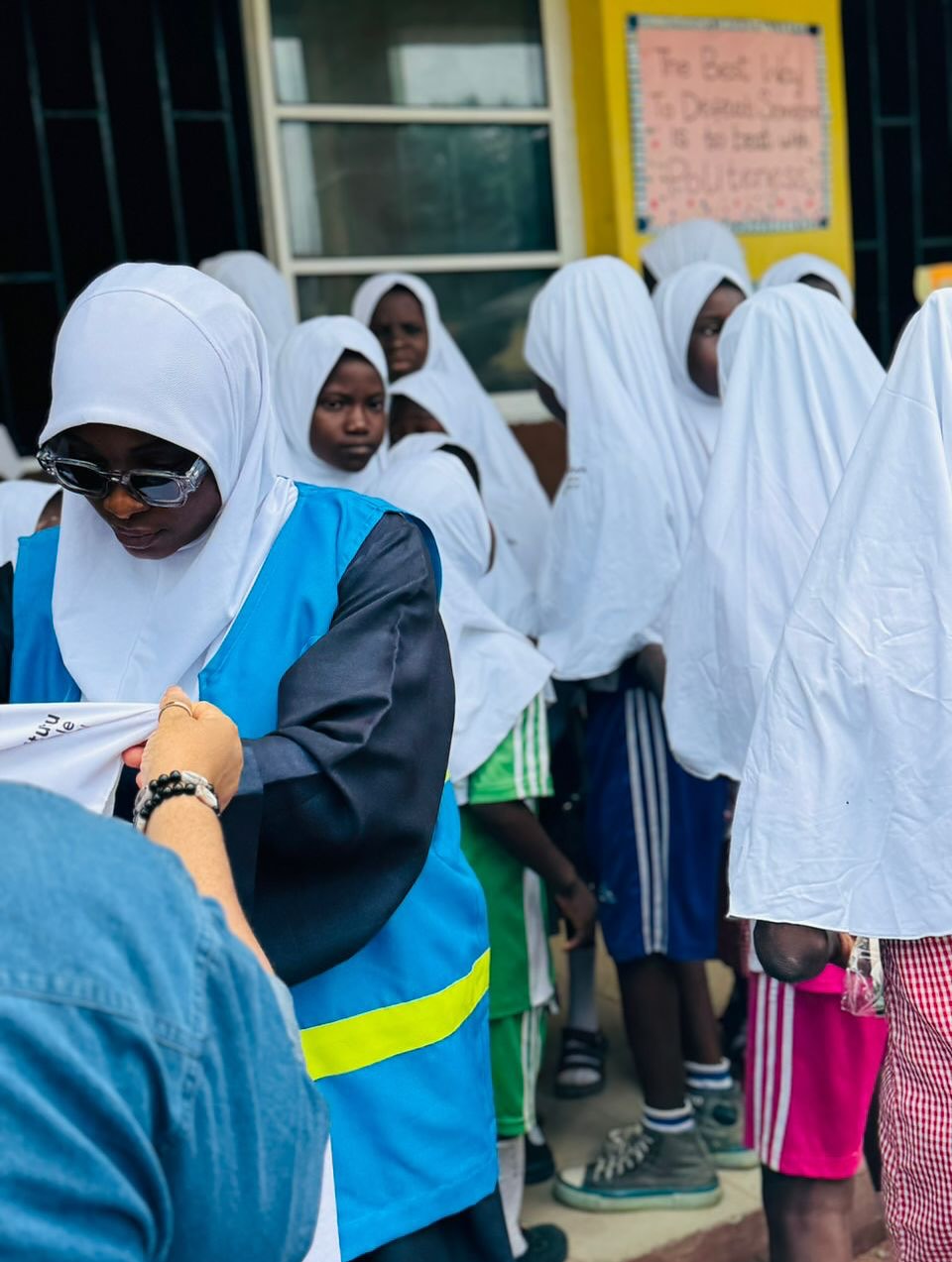 Olomitutu Charitable Foundation outreach moment