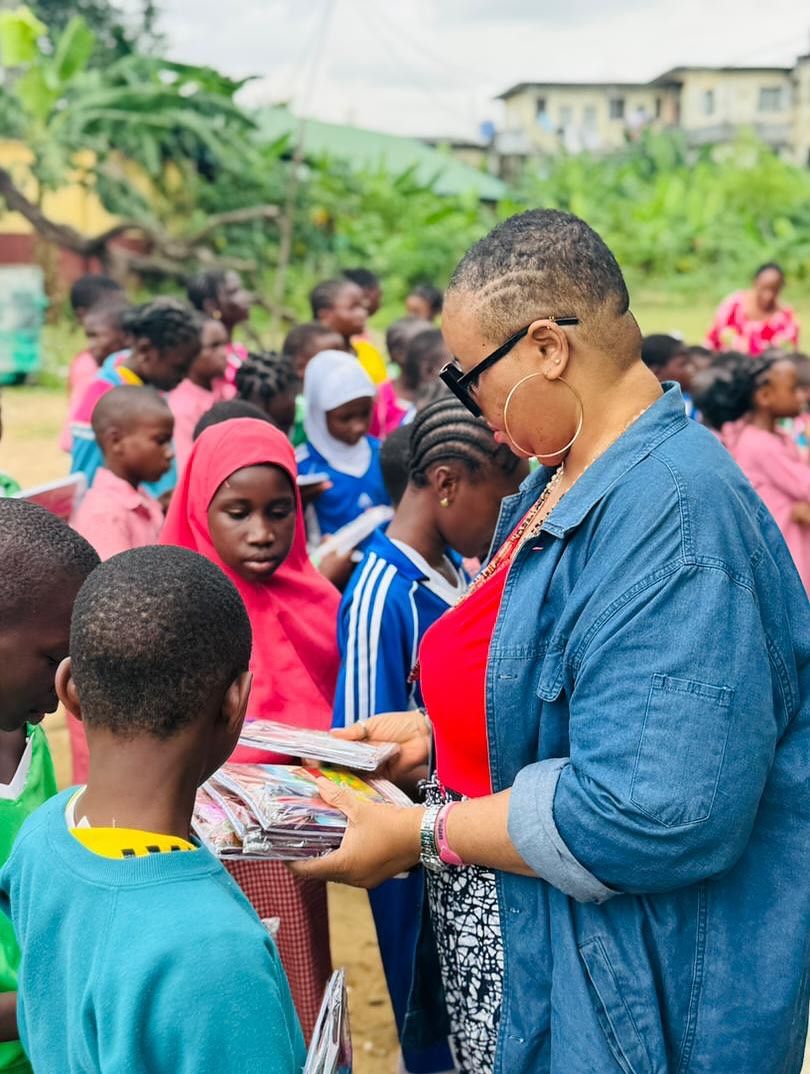 Volunteers supporting a community outreach program